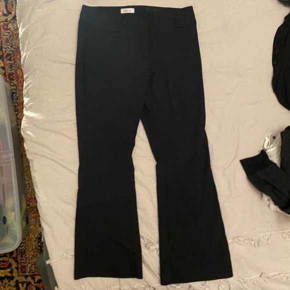 Wide leg dress pants, size 10 - Picture 2 of 3